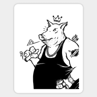 Pork King Magnet